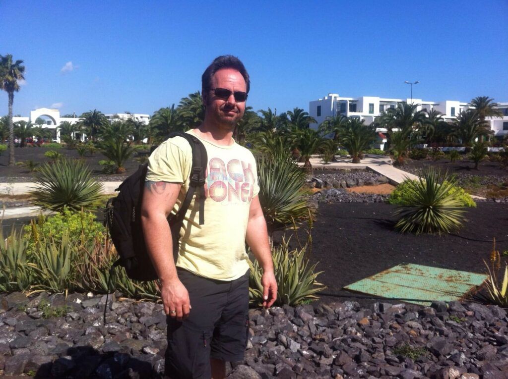 2012 in meiner Bodybuildingzeit. Ich baue schnell Muskeln auf, allerdings auch Fett.