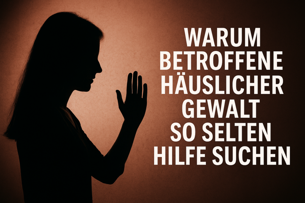 Warum Betroffene häuslicher Gewalt so selten Hilfe suchen